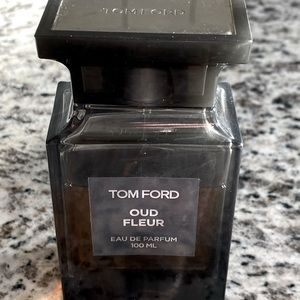 Tom Ford Oud Fleur 3.4 ounce bottle 80% full